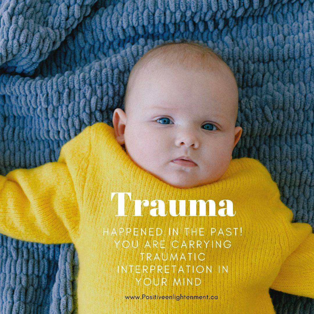 Read more about the article Trauma happened in the past ! You are carrying traumatic interpretation in your mind…